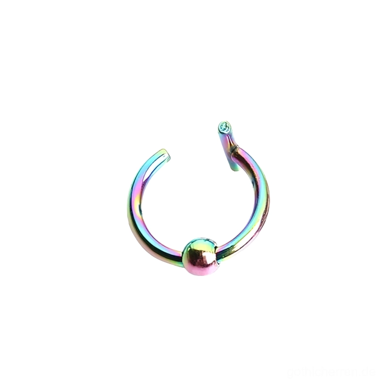 Alternative Gothic-Hoop-Piercing-Set präsentiert industrielle Edelstahl-Handwerkskunst und dunkle ästhetische Anziehungskraft