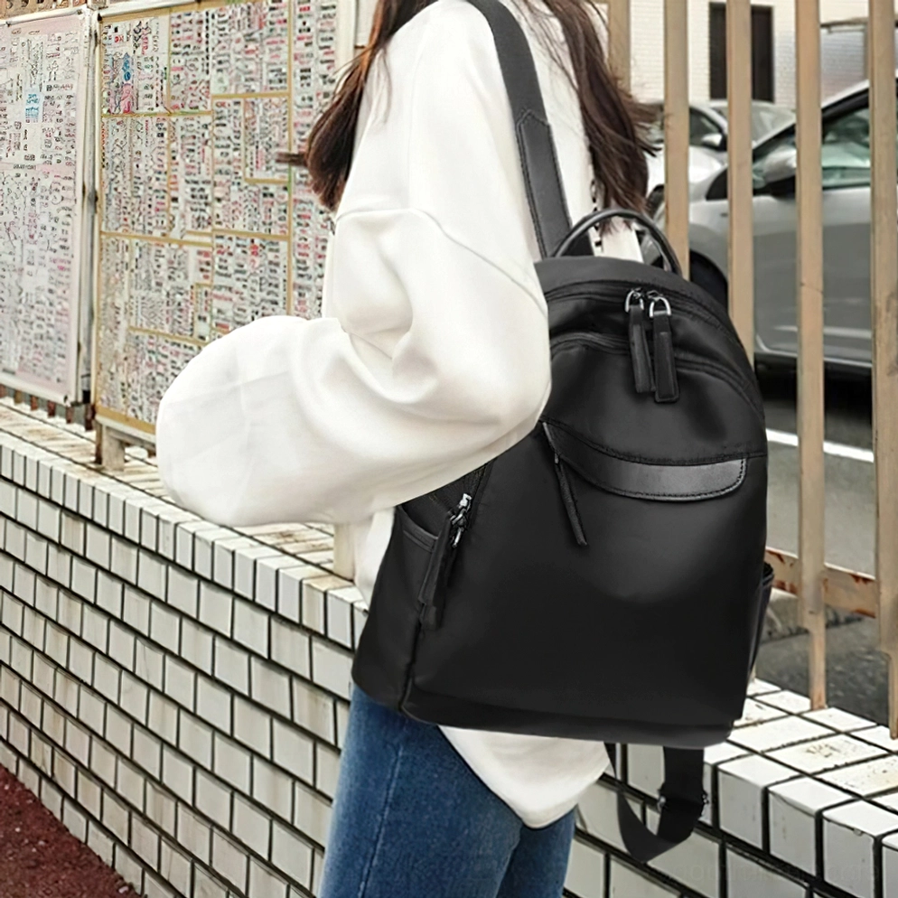 Dunkler gothic Rucksack Innenorganisation Fach Handy Tasche Lagerungslösung Organizer elegant