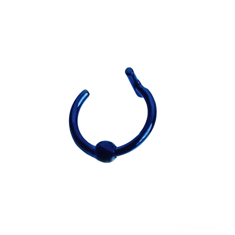 Gothic-Edelstahl-Hoop-Piercing-Schmuck-Kollektion Detail mit mehreren Finish-Optionen und verbundenem Hoop-Design für Alternative Stile