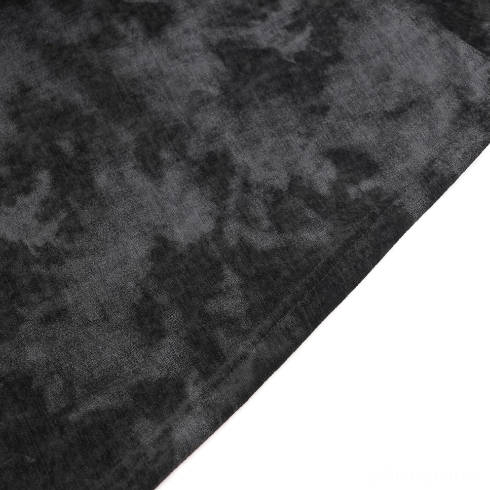 Herrenrock Gothic Stoff-Textur Nahaufnahme Polyester-Rayon-Mischgewebe Webqualität und materielle Beschaffenheit dünnes Gewebe