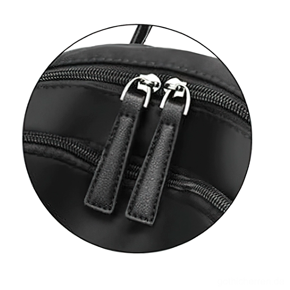 Minimalistischer gothic Rucksack Farboptionen Khaki Schwarz Weinrot Farbauswahl verfügbar