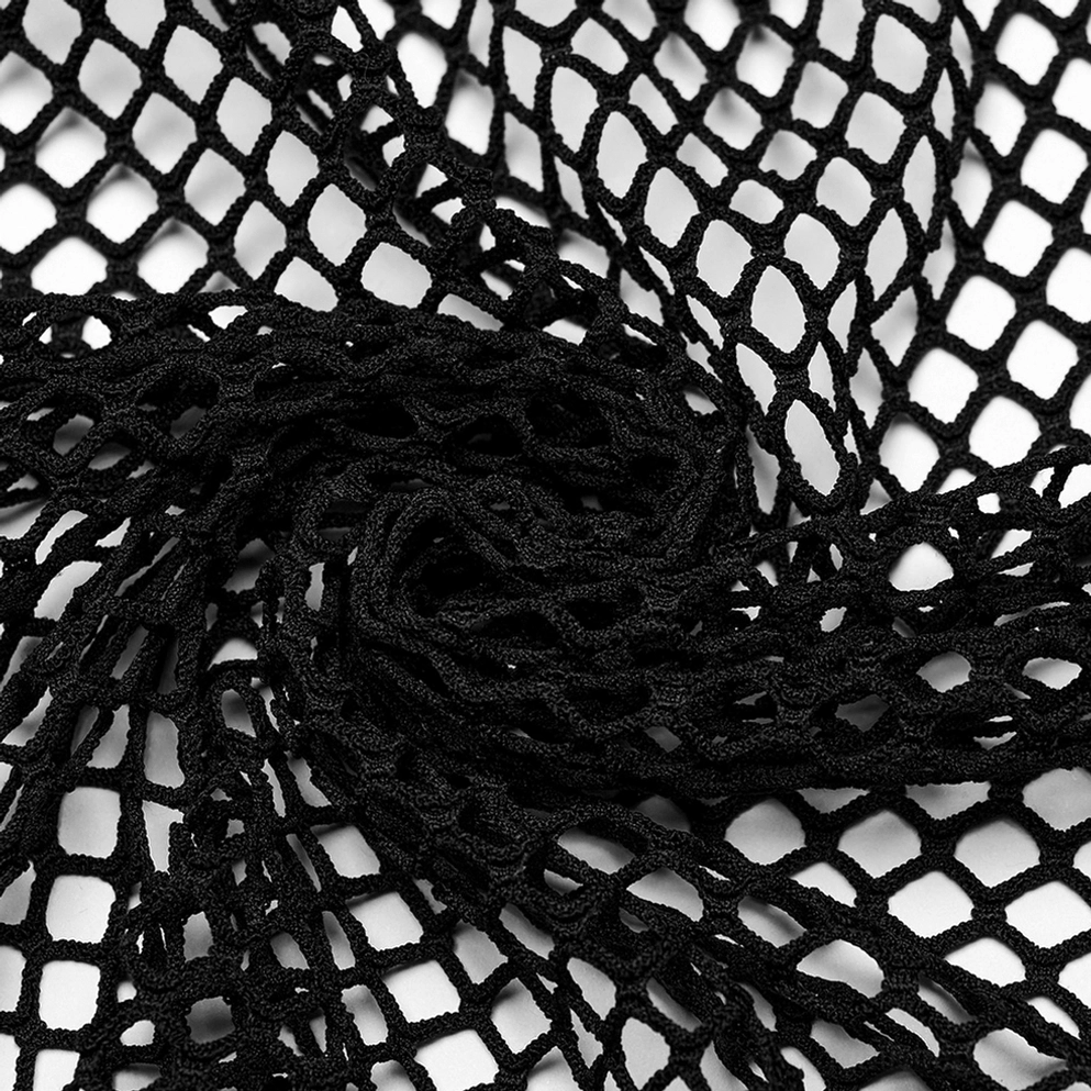 Größentabelle und Messanleitung für schwarze Gothic-Reißverschluss-Lederweste mit detaillierten Messungen in Zentimetern und Zoll für alle Größen